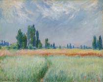 Клод Моне - Пшеничное поле 1881